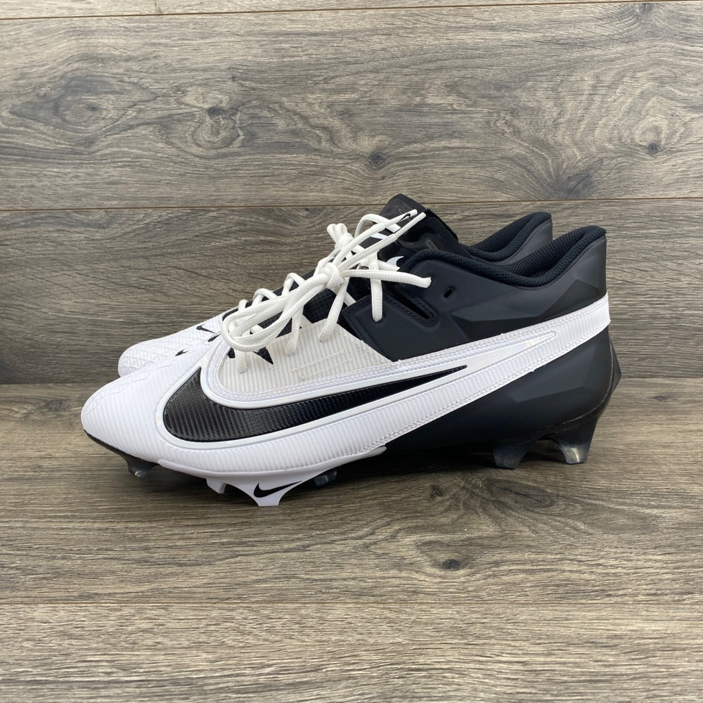 Nike Vapor Edge Elite 360 2 Football Cleats Mens 14 Black White FD5713-001